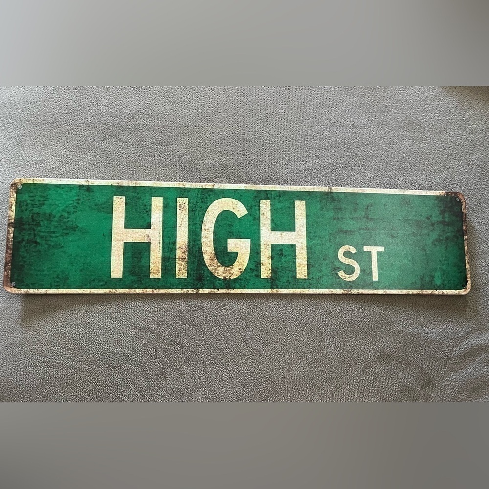 High Street Sign